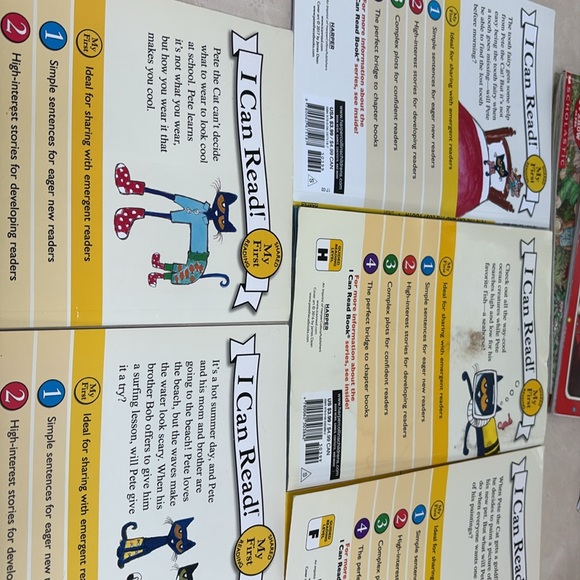 Bundle of Children’s Books & LEGO Telling Time Flashcards & My Writing Words - Picture 3 of 16